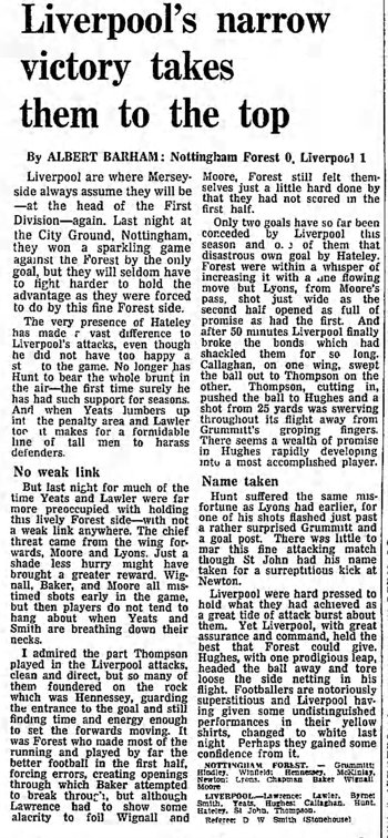 Guardian match report