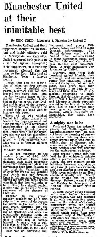 Guardian match report