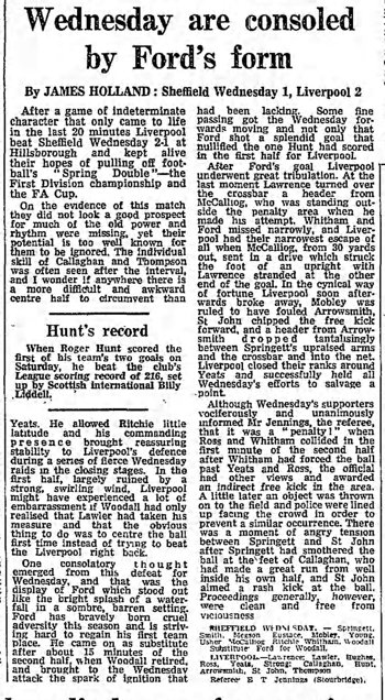 Guardian match report