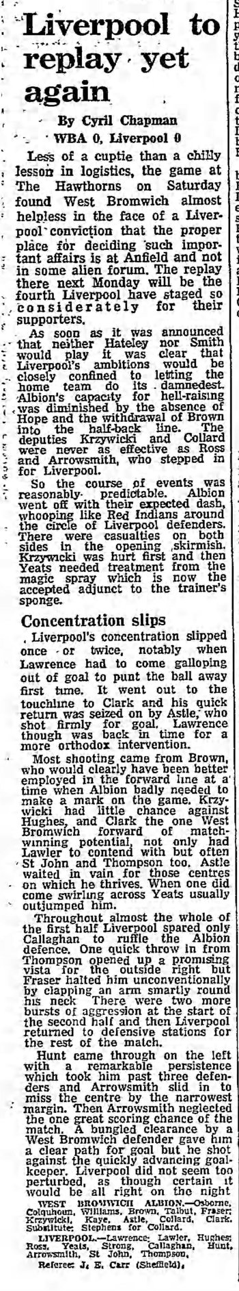 Guardian match report