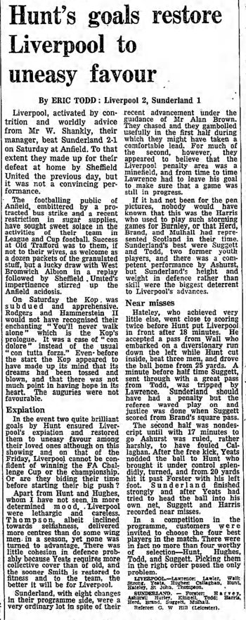 Guardian match report