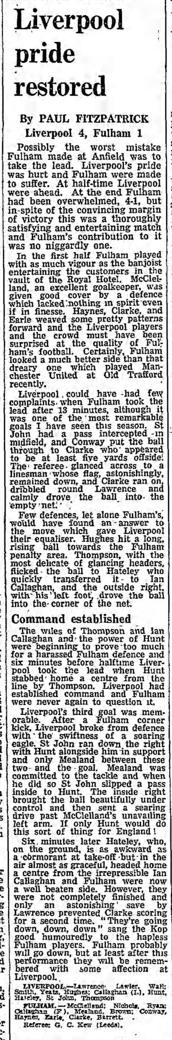 Guardian match report