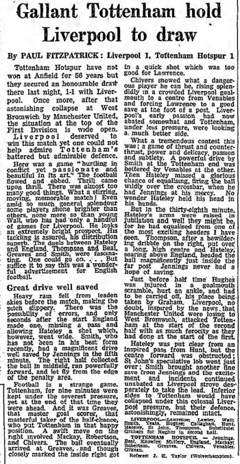 Guardian match report