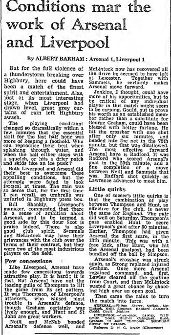 Guardian match report