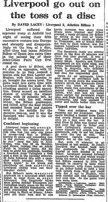 Guardian match report