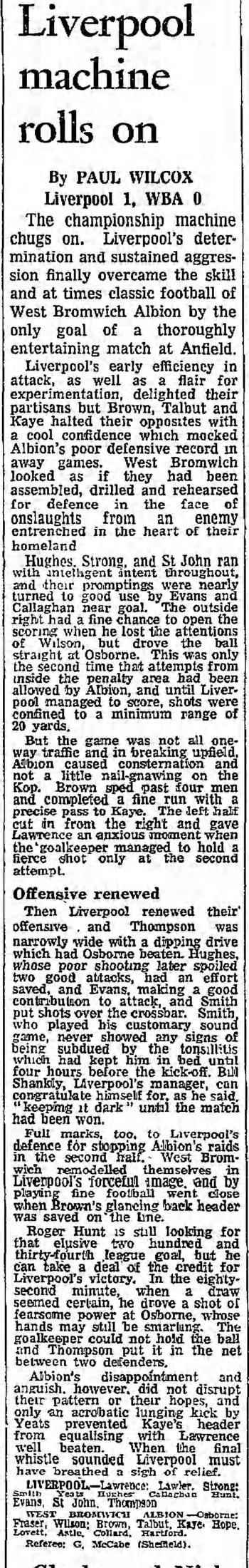 Guardian match report