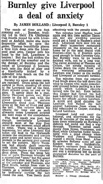 Guardian match report