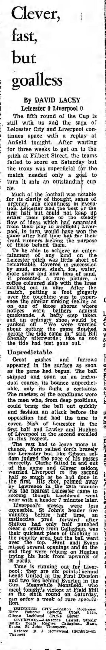 Guardian match report