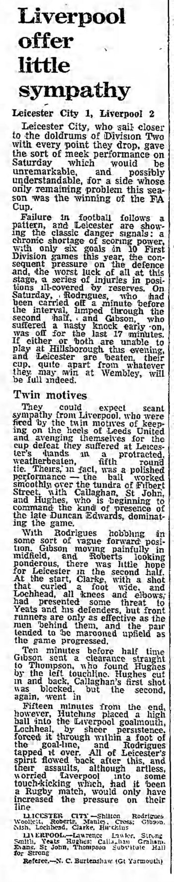 Guardian match report