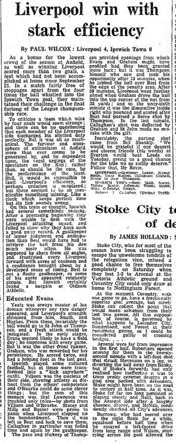 Guardian match report