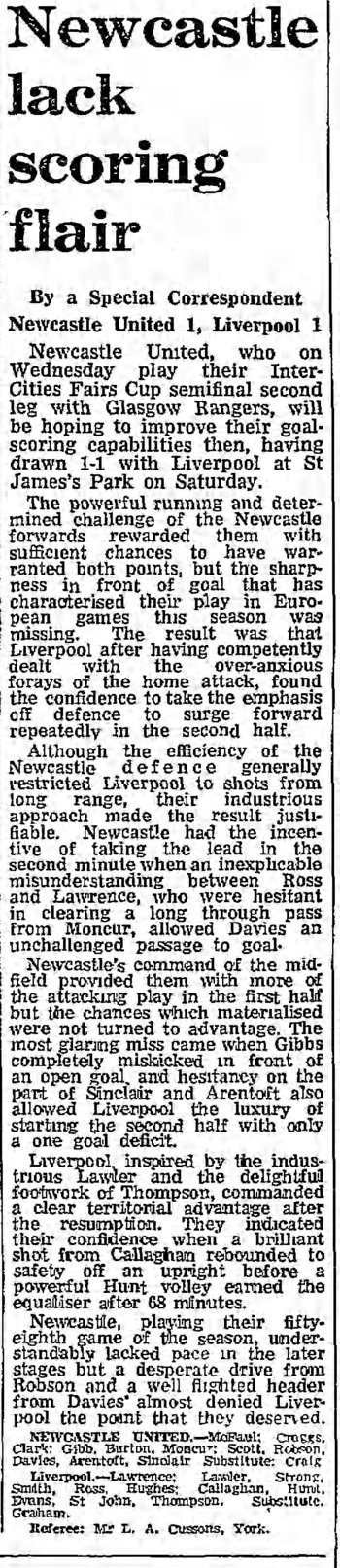Guardian match report