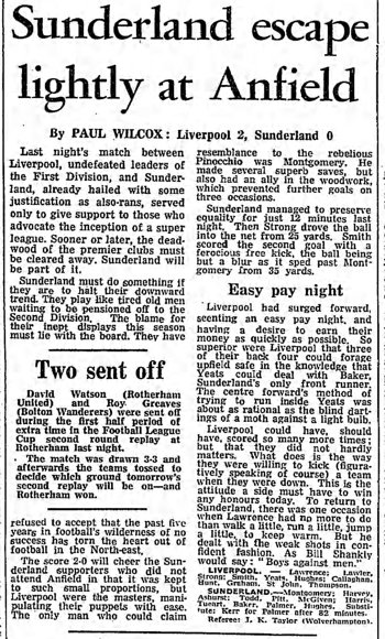 Guardian match report