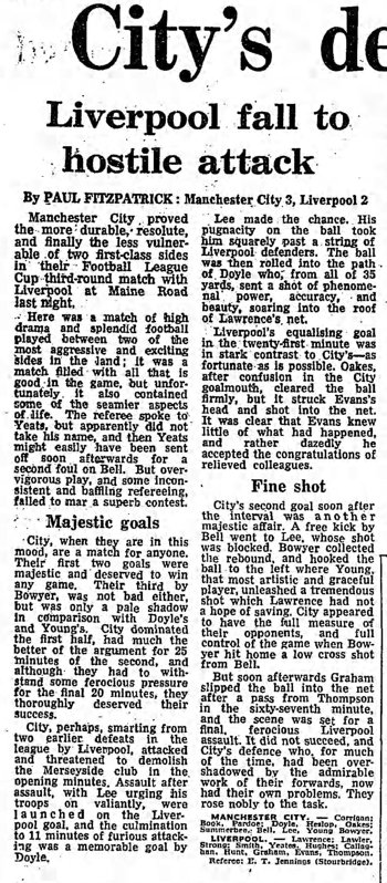 Guardian match report