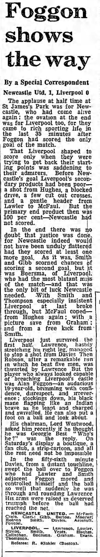 Guardian match report