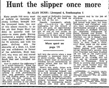 Guardian match report