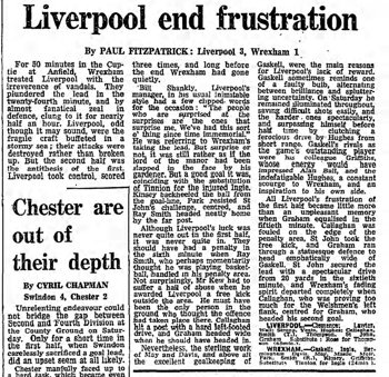 Guardian match report