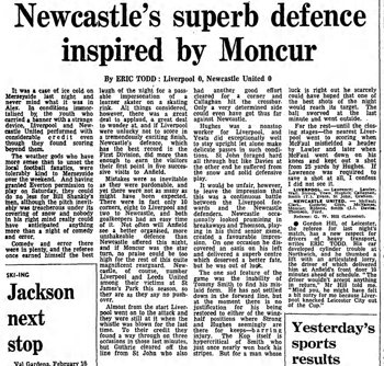 Guardian match report