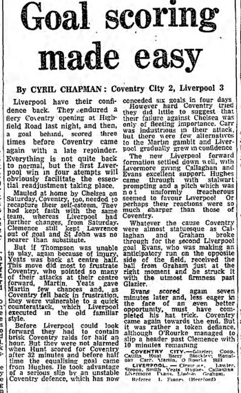 Guardian match report