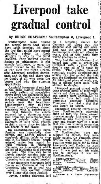 Guardian match report