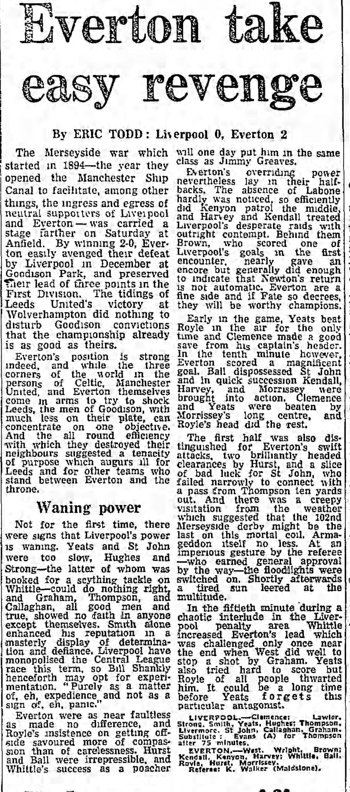 Guardian match report