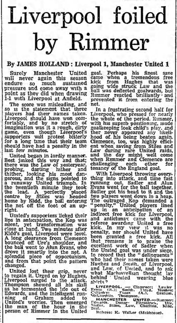 Guardian match report