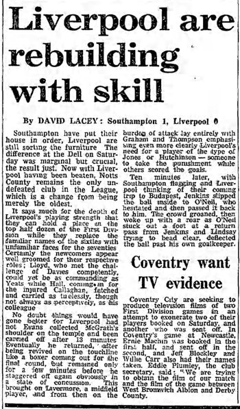 Guardian match report