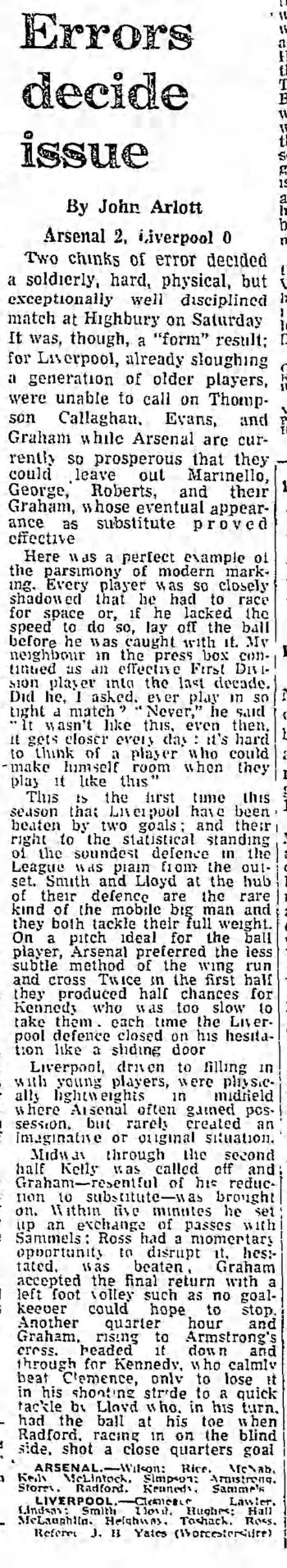 Guardian match report