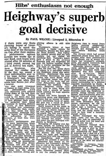 Guardian match report