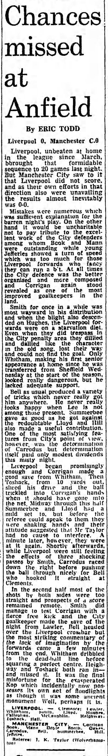 Guardian match report