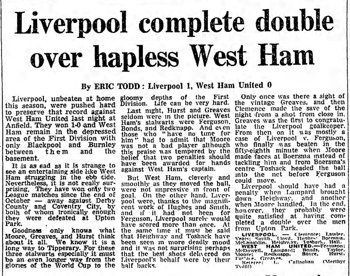 Guardian match report