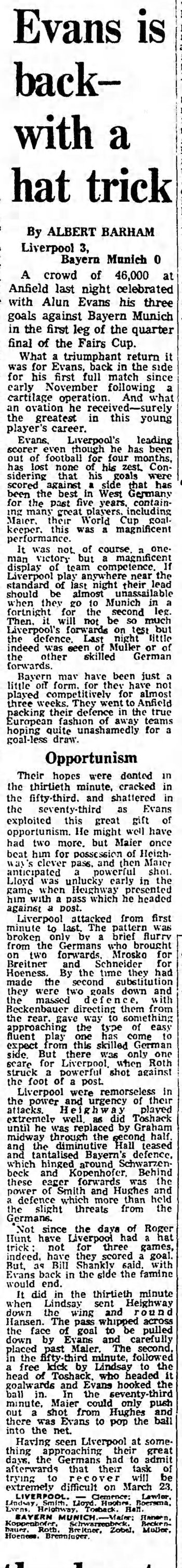 Guardian match report