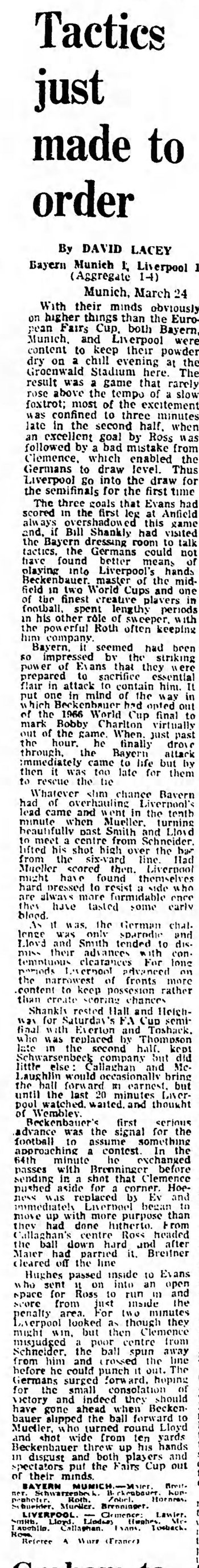 Guardian match report