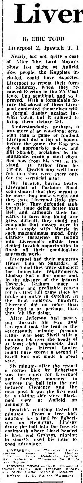 Guardian match report