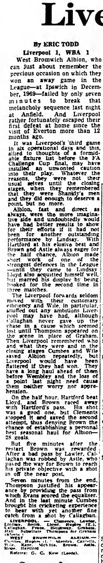 Guardian match report