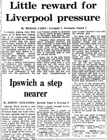 Guardian match report