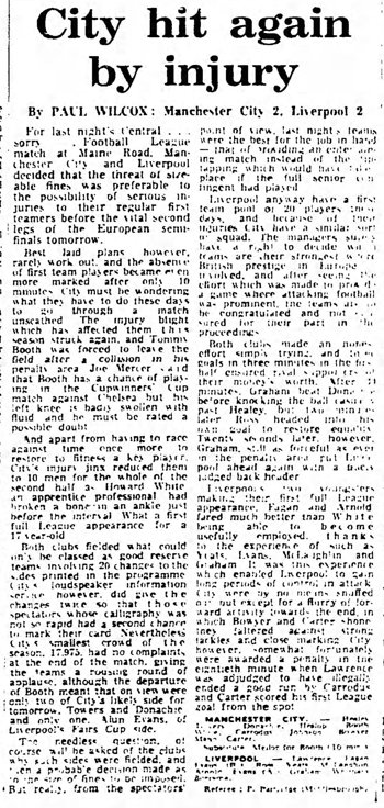 Guardian match report