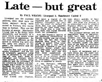 Guardian match report