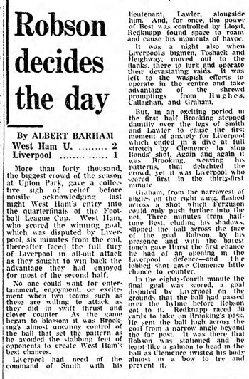 Guardian match report