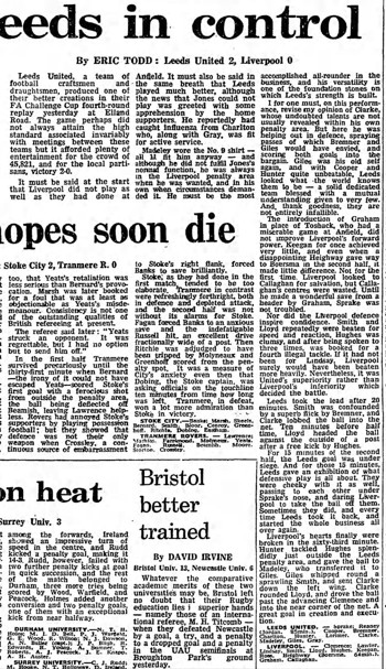 Guardian match report