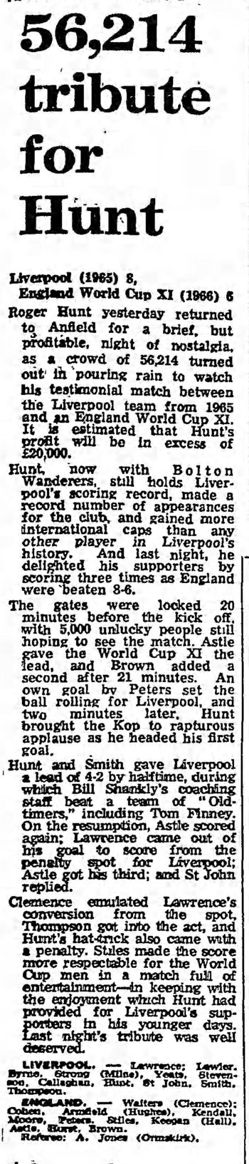 Guardian match report