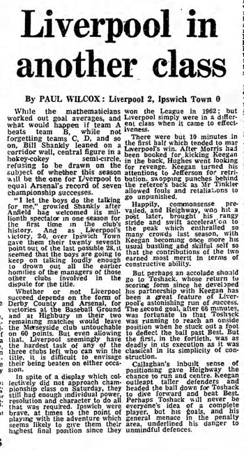 Guardian match report