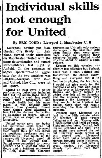 Guardian match report