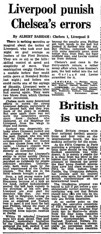 Guardian match report