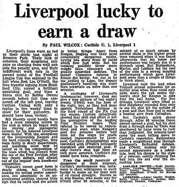 Guardian match report