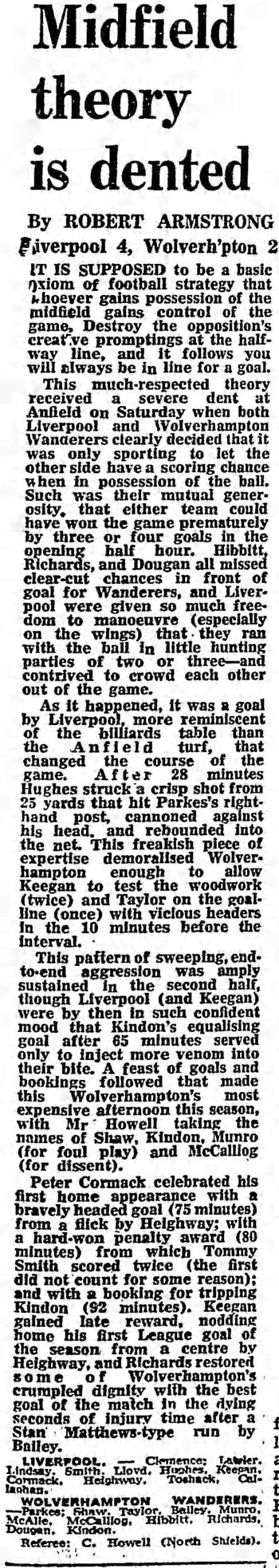 Guardian match report