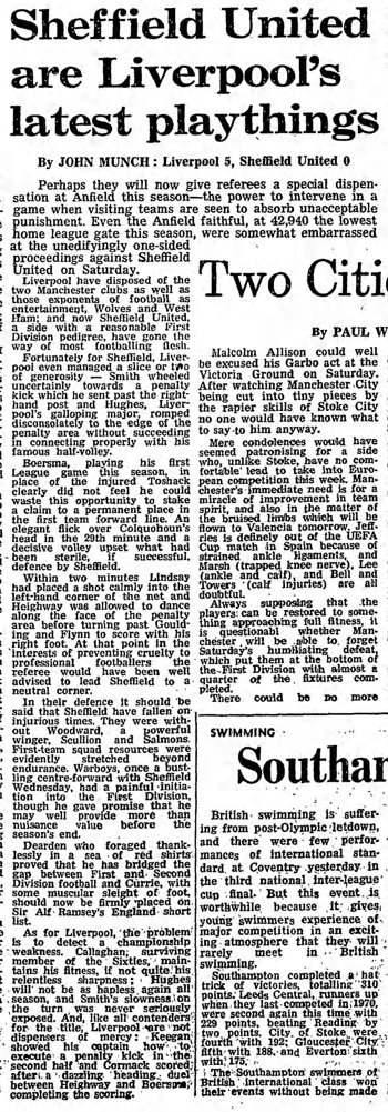 Guardian match report