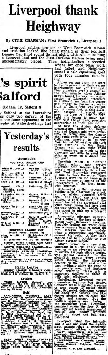 Guardian match report