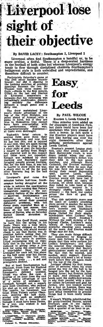 Guardian match report