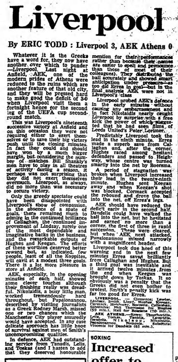 Guardian match report