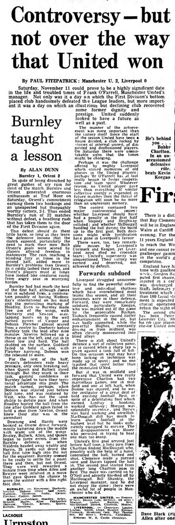 Guardian match report